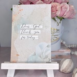 DEAR GOD, THANK YOU FOR TODAY Inspirational Christian notebook home decor gifts